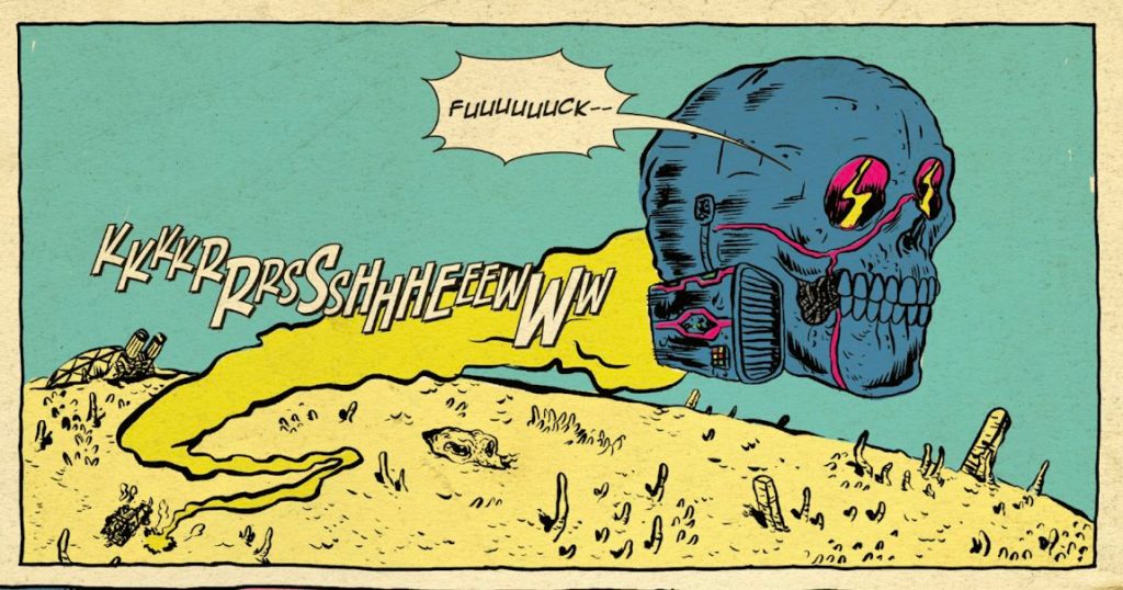 Space Riders Comic Book