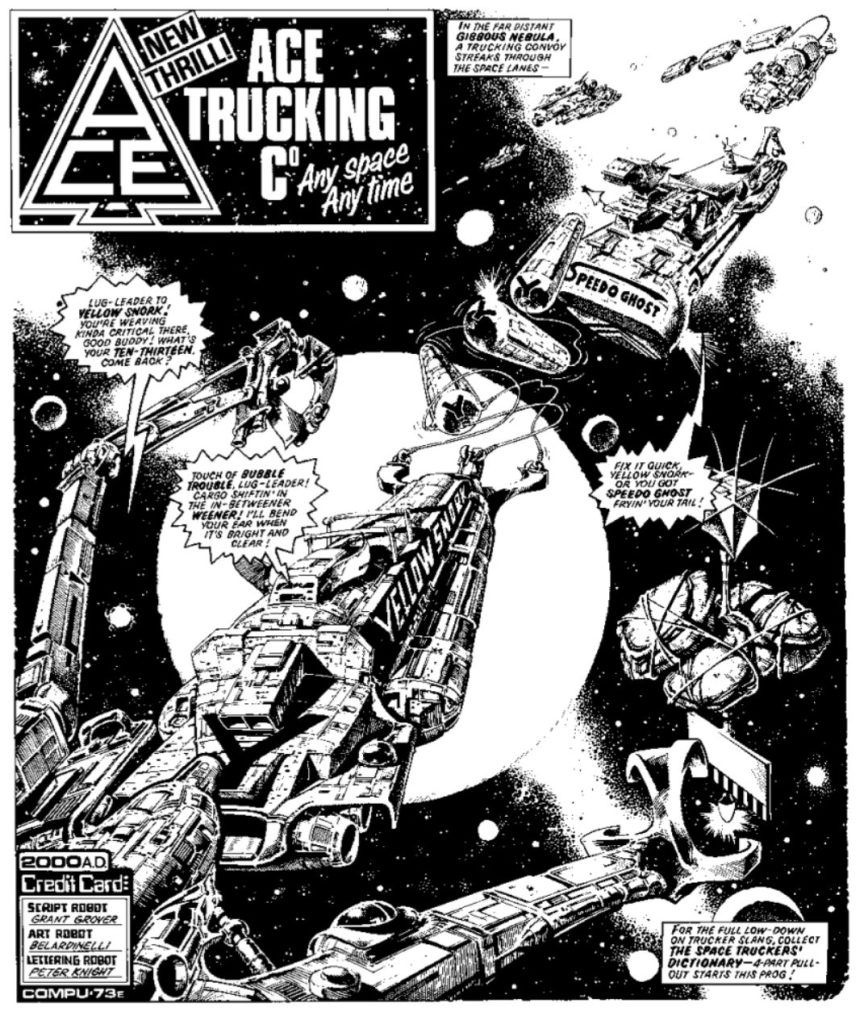2000Ad Visual Style