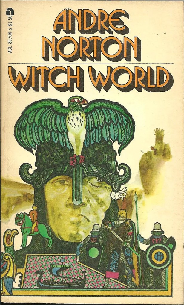Cover to Andre Norton's Witch World novel