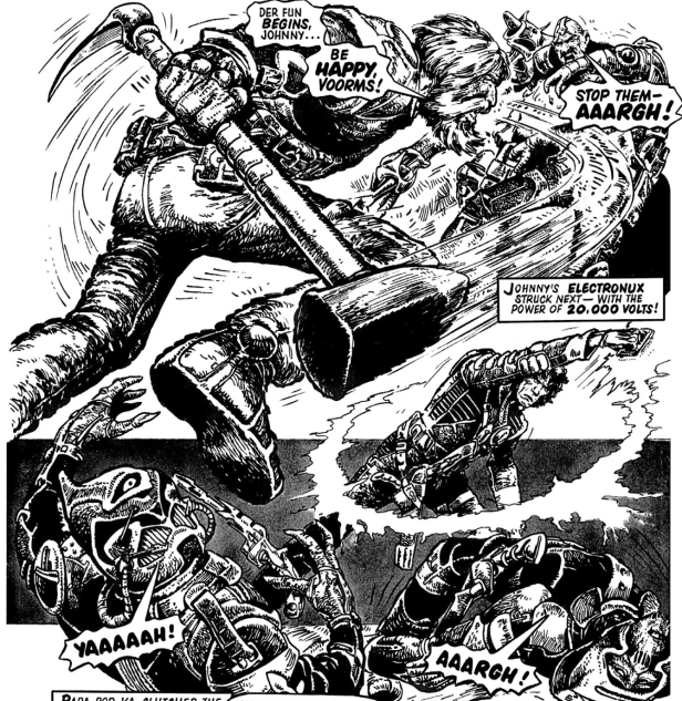 Johnny Alpha and Wulf