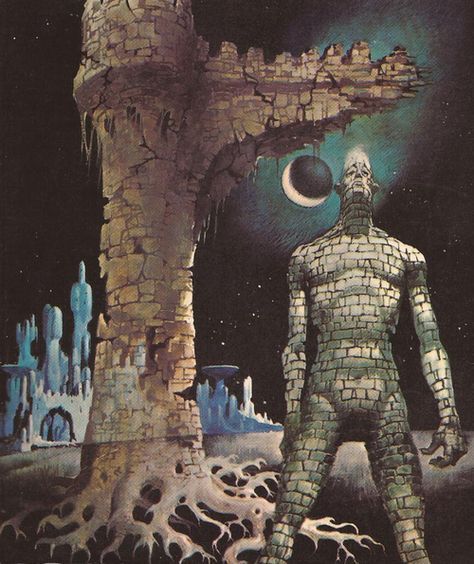Stone alien by Henri Lievens