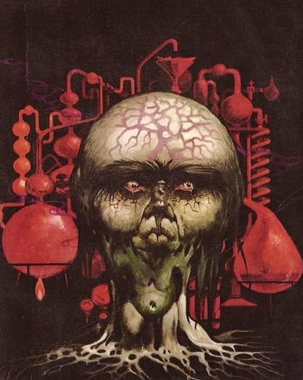 Horror art by Henri Lievens