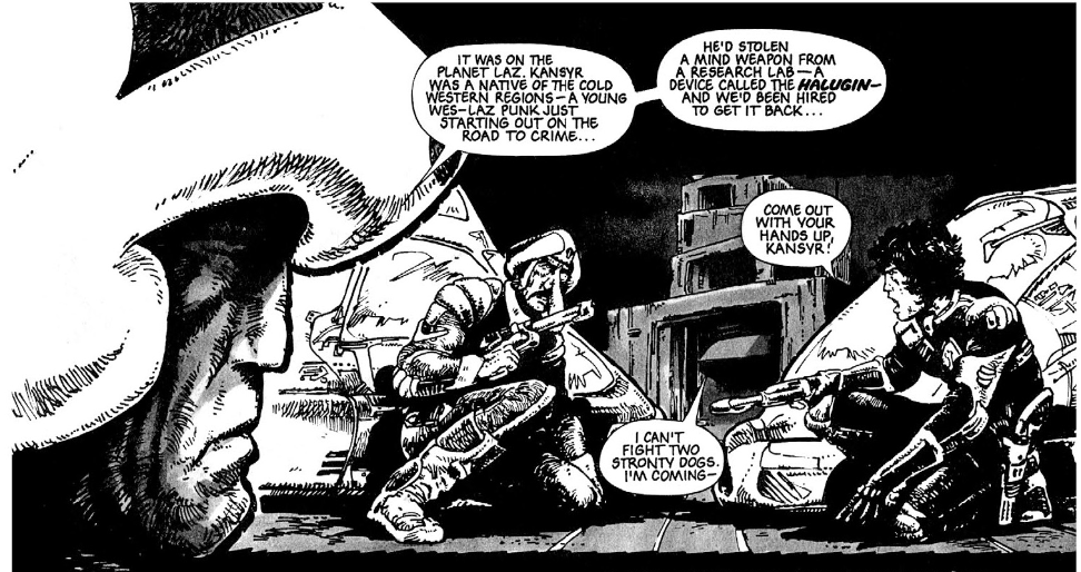 Johnny Alpha and Sniffer Martinez