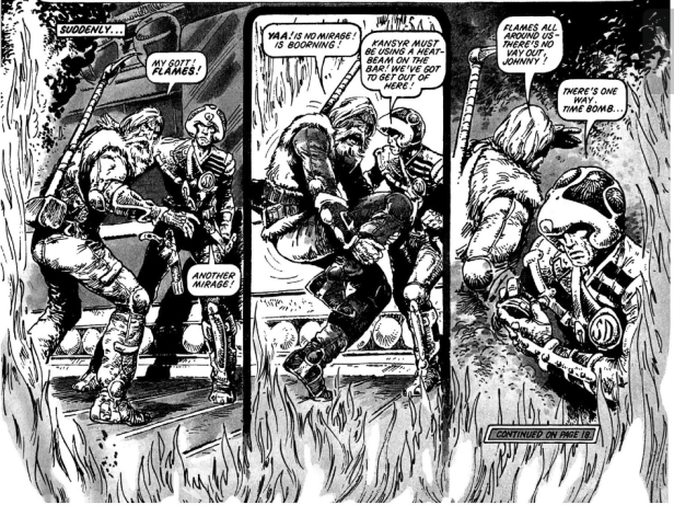 Strontium Dog art Carlos Ezquerra