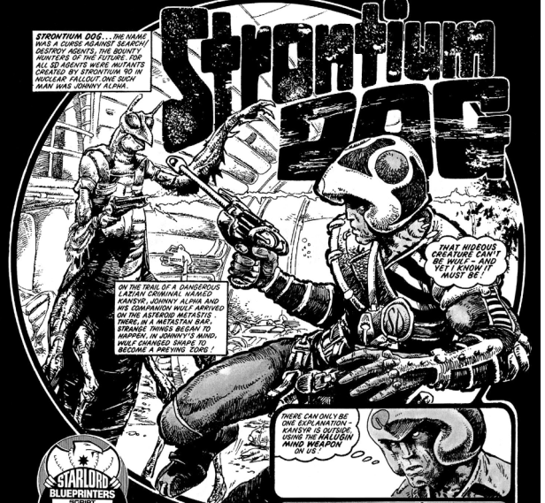 Strontium Dog Johnny Alpha
