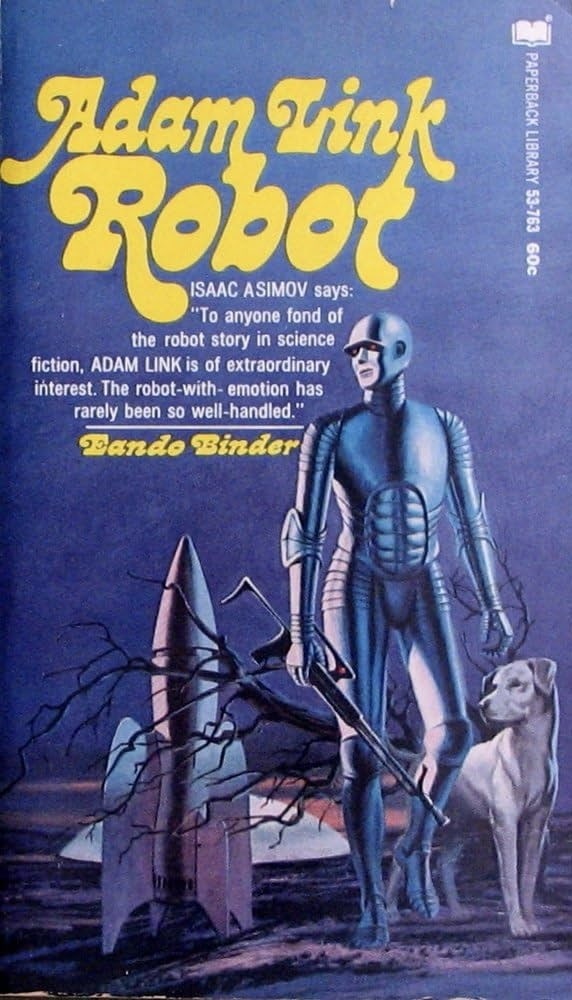 Adam link nover cover