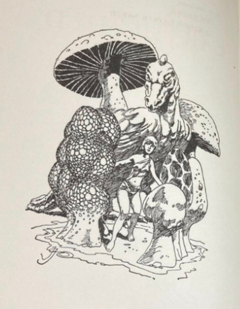 Earthchild by Doris Piserchia illustration