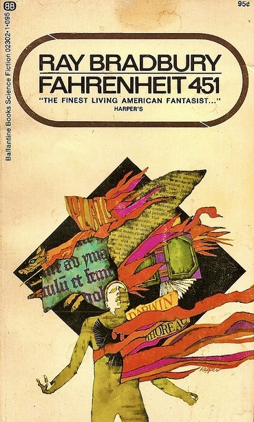 Bob Pepper Ray Bradbury cover Science fiction art