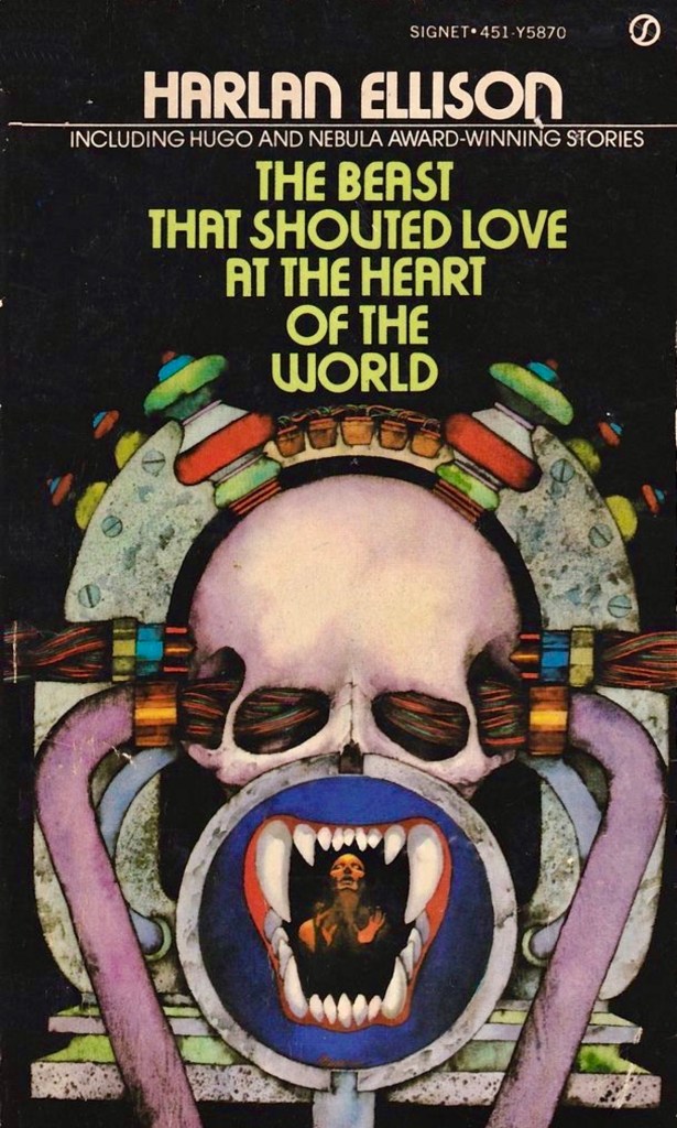 Bob Pepper Harlan Ellison cover Science fiction art