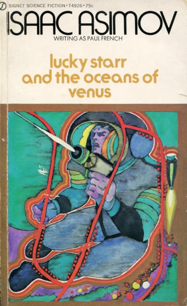 Isaac Asimov book covers